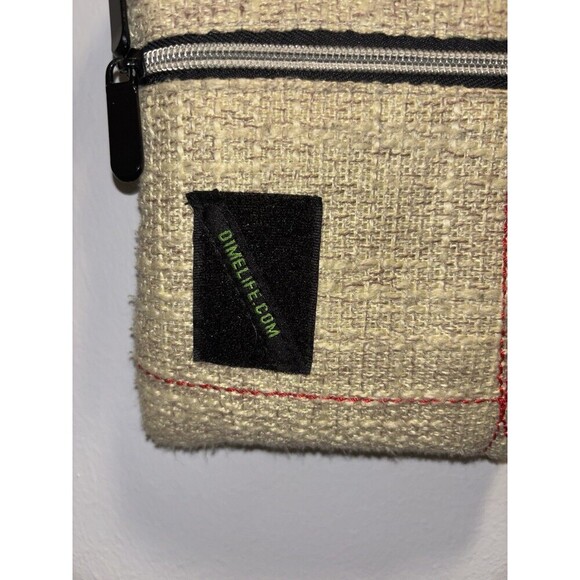 Dime Life Bags Smell Proof Hemp 4 Compartments Shoulder Bag - Picture 2 of 4